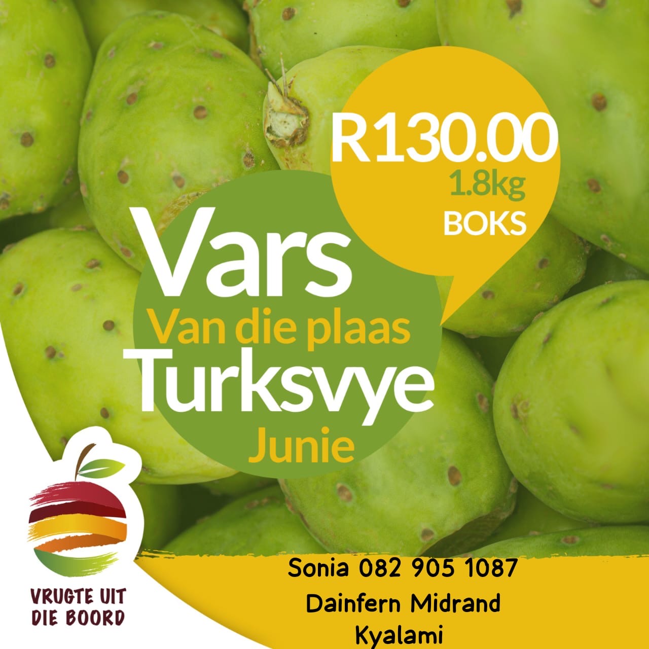 Vrugte uit die Boord - Prickly Pear