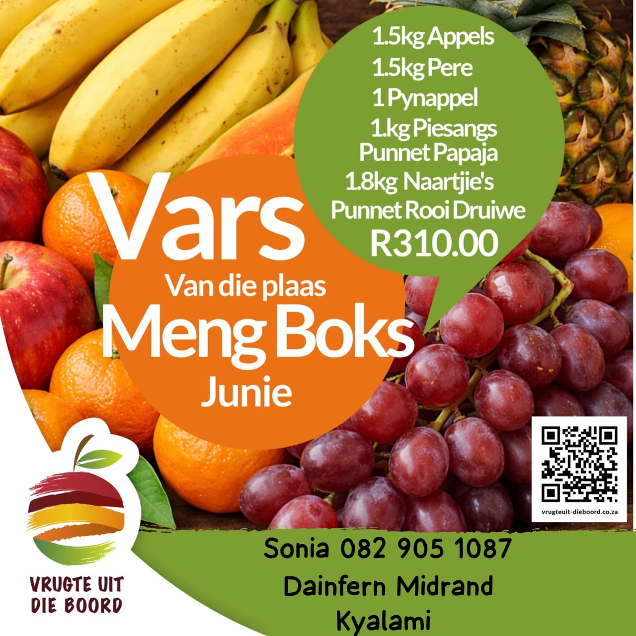 Vrugte uit die Boord - Mixed Fruit Box
