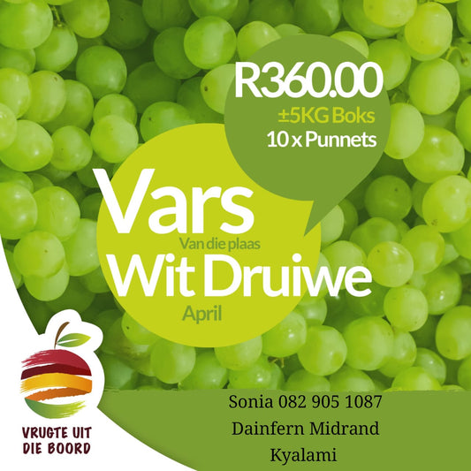 Barnlife Online Vrugte uit die Boord green grape image