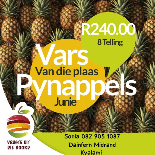 Vrugte uit die Boord - Pineapples